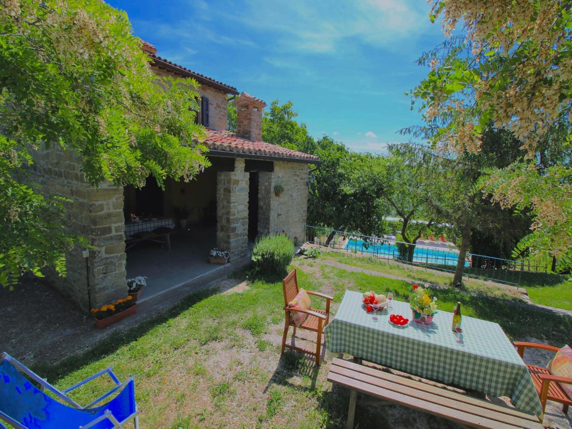 Farmhouse In Apecchio With Swimming Pool Terrace Garden Villa Exterior photo