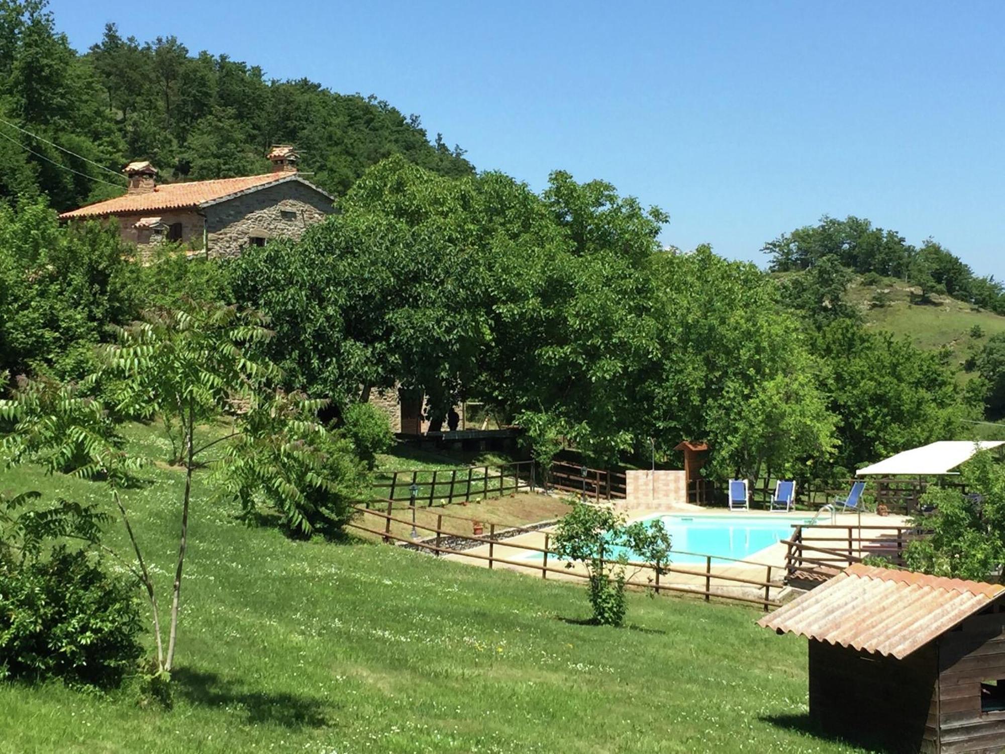 Farmhouse In Apecchio With Swimming Pool Terrace Garden Villa Exterior photo